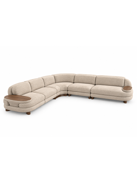 The Nexo Sofa — Luxury Modern L-Shaped Modular Sofa