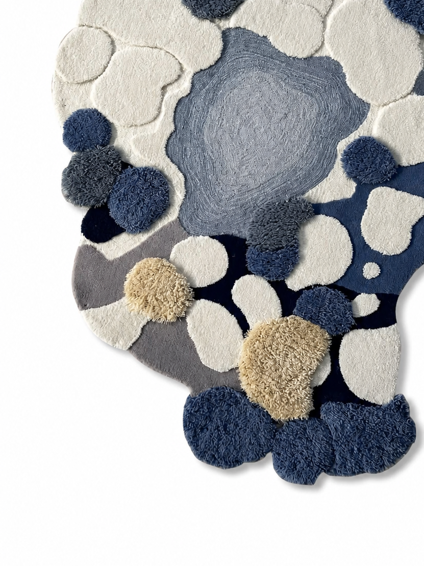 The Harlow Rug — Luxury Organic Abstract Hand-Tufted Area Rug