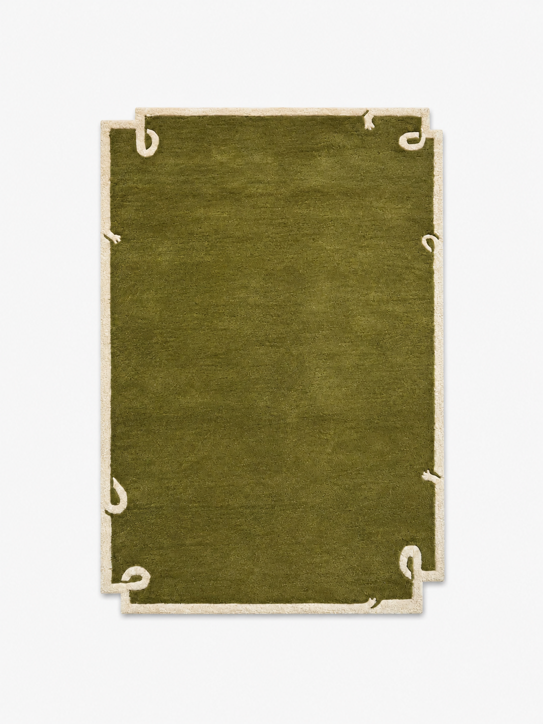 The Verdara Rug — Luxury Hand-Tufted Olive Green Area Rug