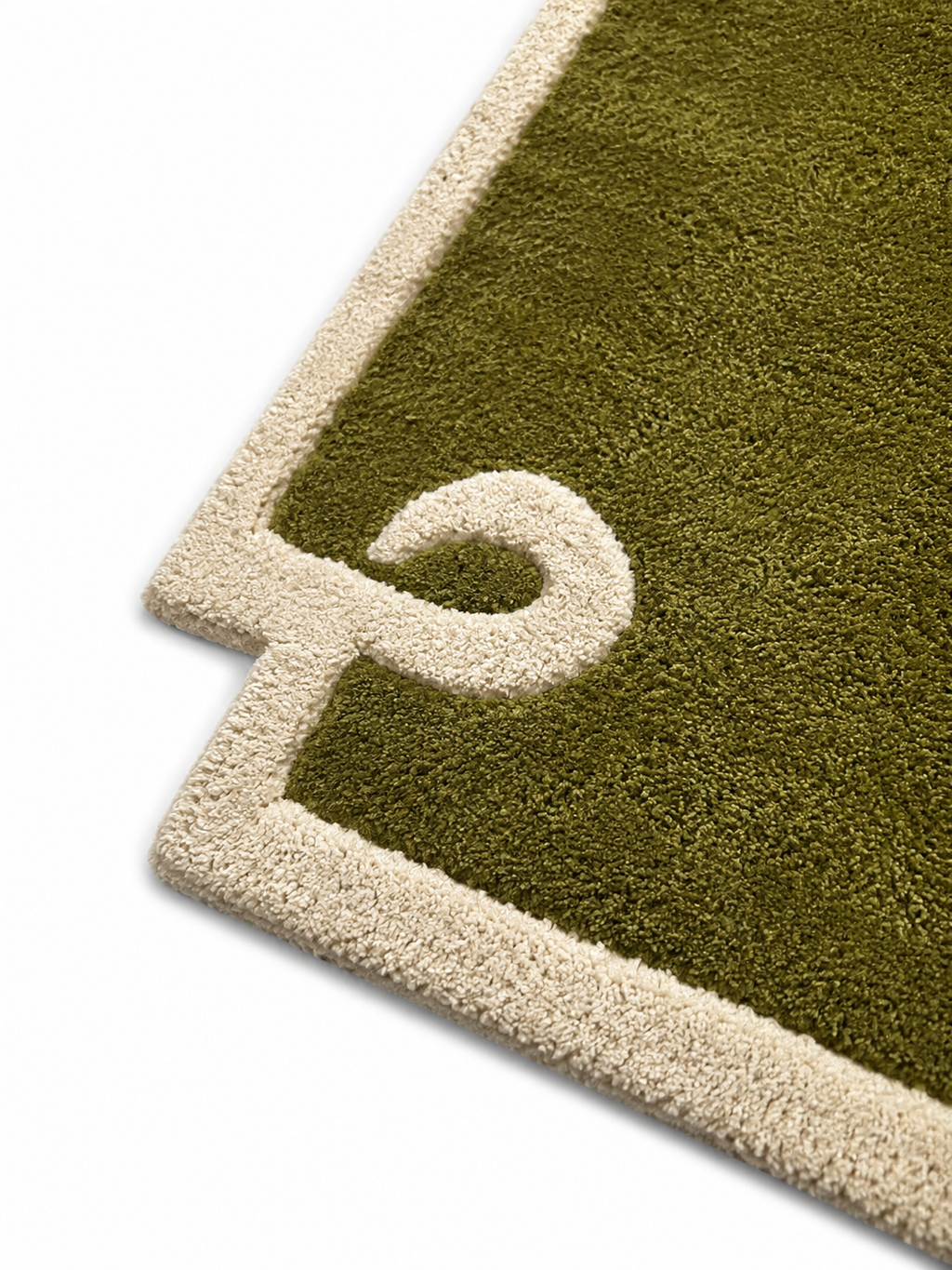 The Verdara Rug — Luxury Hand-Tufted Olive Green Area Rug