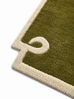 The Verdara Rug — Luxury Hand-Tufted Olive Green Area Rug