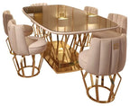 Kama Modern High End Luxury 8 Seater Dining Table Set