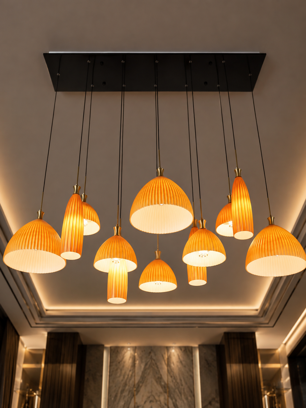 The Gavellia Royale Chandelier — Luxury Ornate Crystal Candle-Style Pendant
