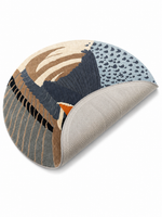The Astero Rug — Luxury Abstract Round Designer Rug