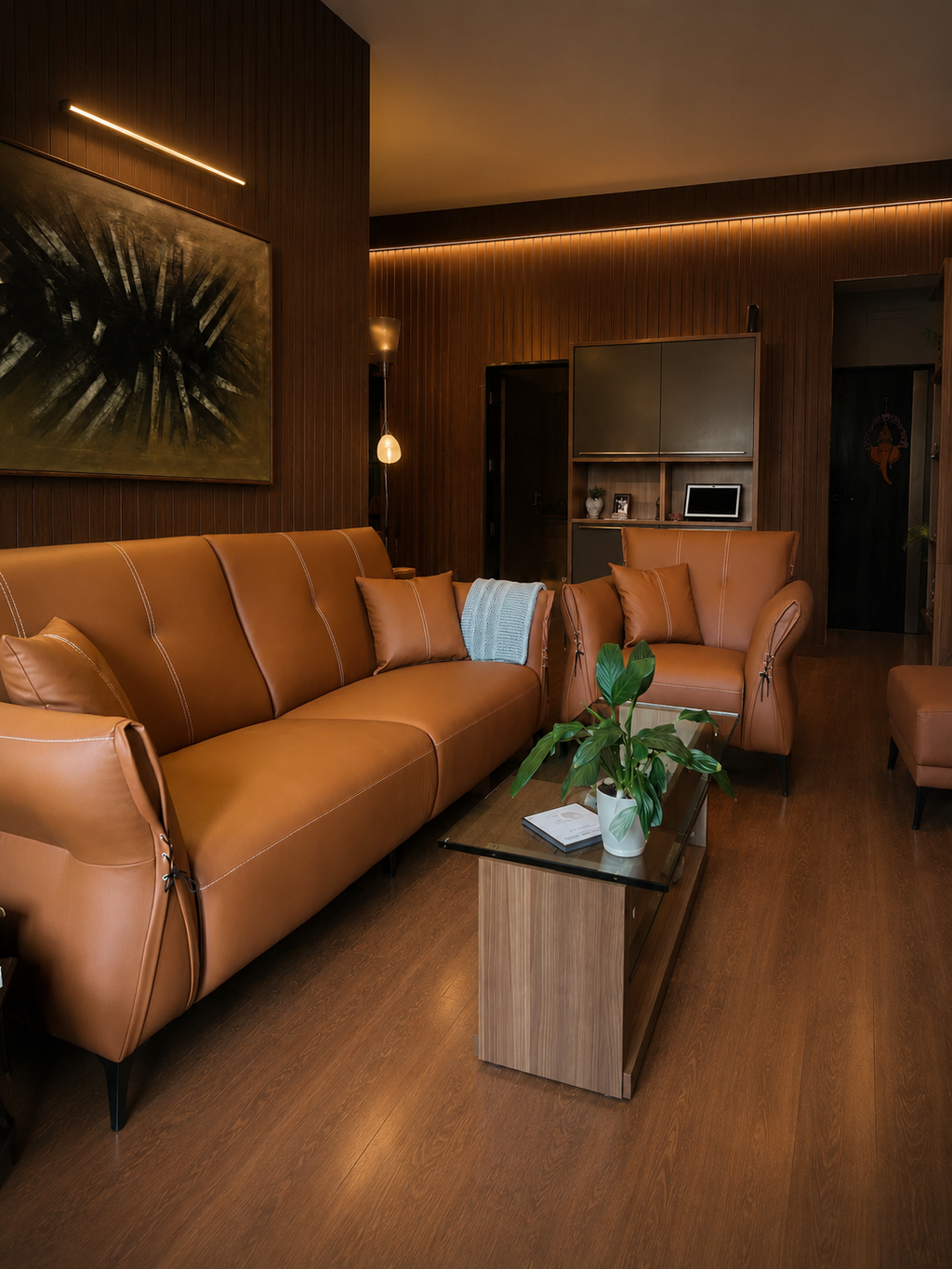 The Phoenix Sofa — Luxury Modern 3-Seater Living Room Sofa