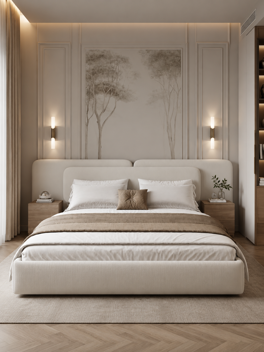 Aethera Modern Luxury Upholstered Bed