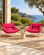 The Veyra Outdoor Lounge Chair — Luxury Sling Chair