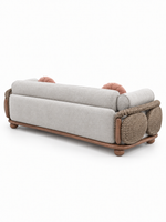 The Adelina Outdoor Sofa — Luxury Woven Lounge Sofa