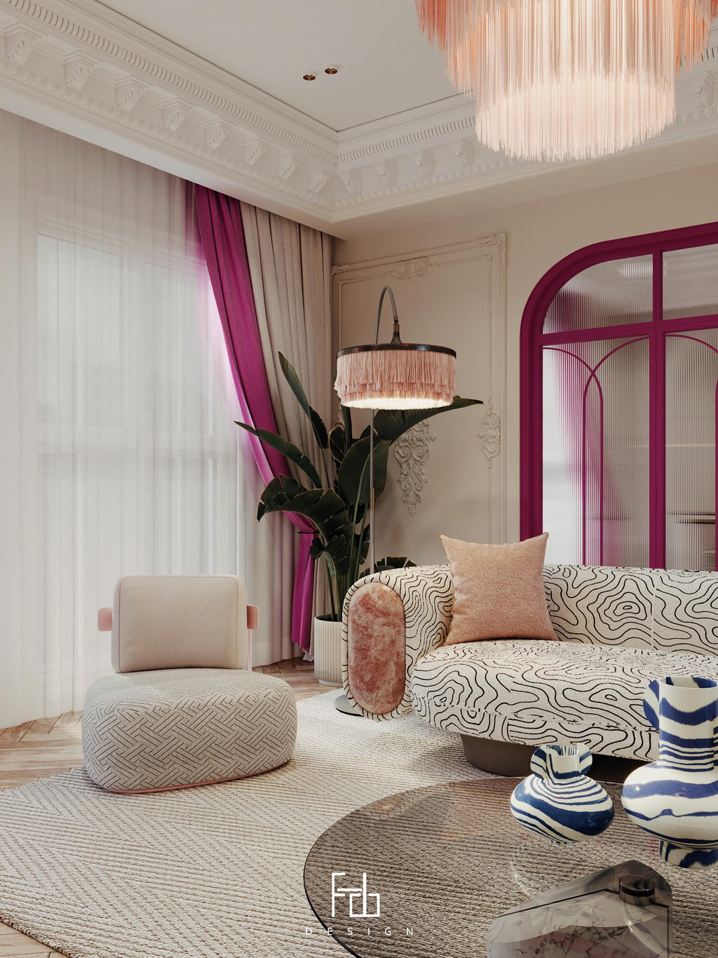 The Yasmine Sofa — Luxury 3+2 Seater Sofa Set
