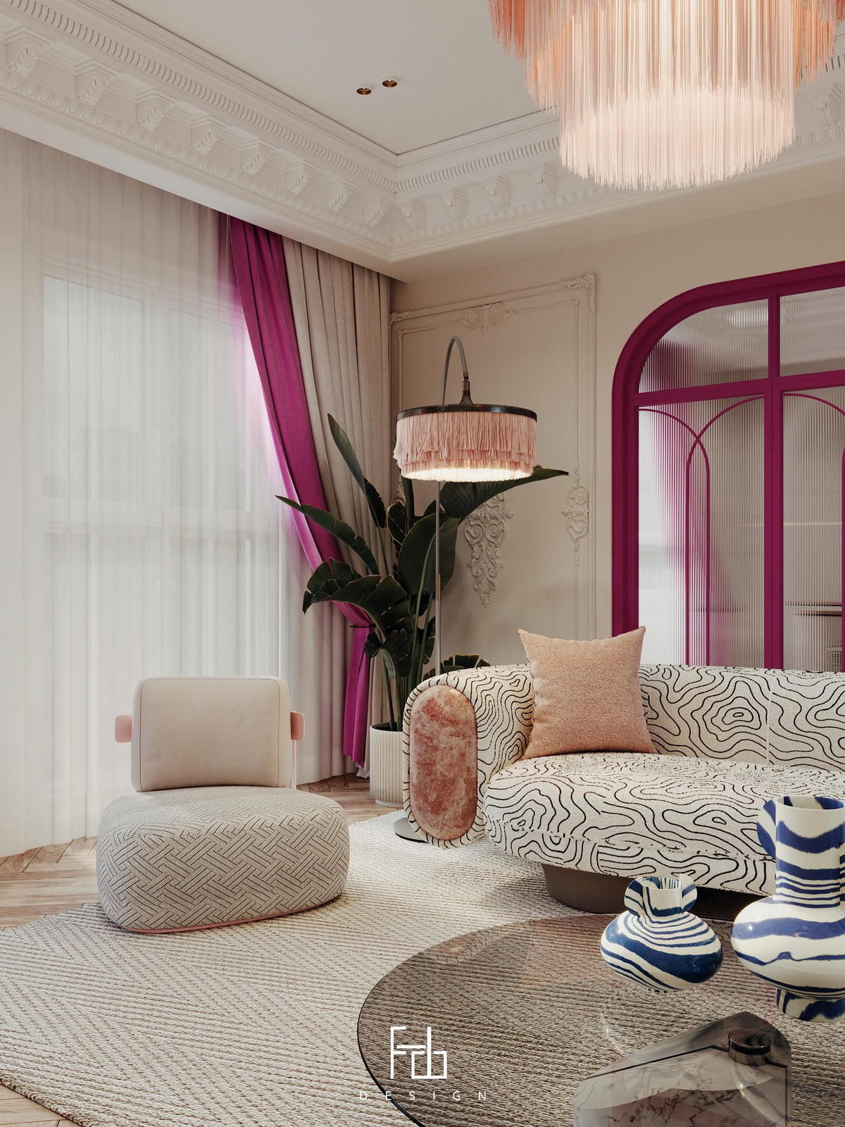 The Yasmine Sofa — Luxury 3+2 Seater Sofa Set