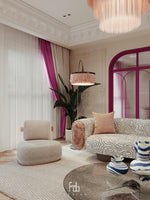 The Yasmine Sofa — Luxury 3+2 Seater Sofa Set