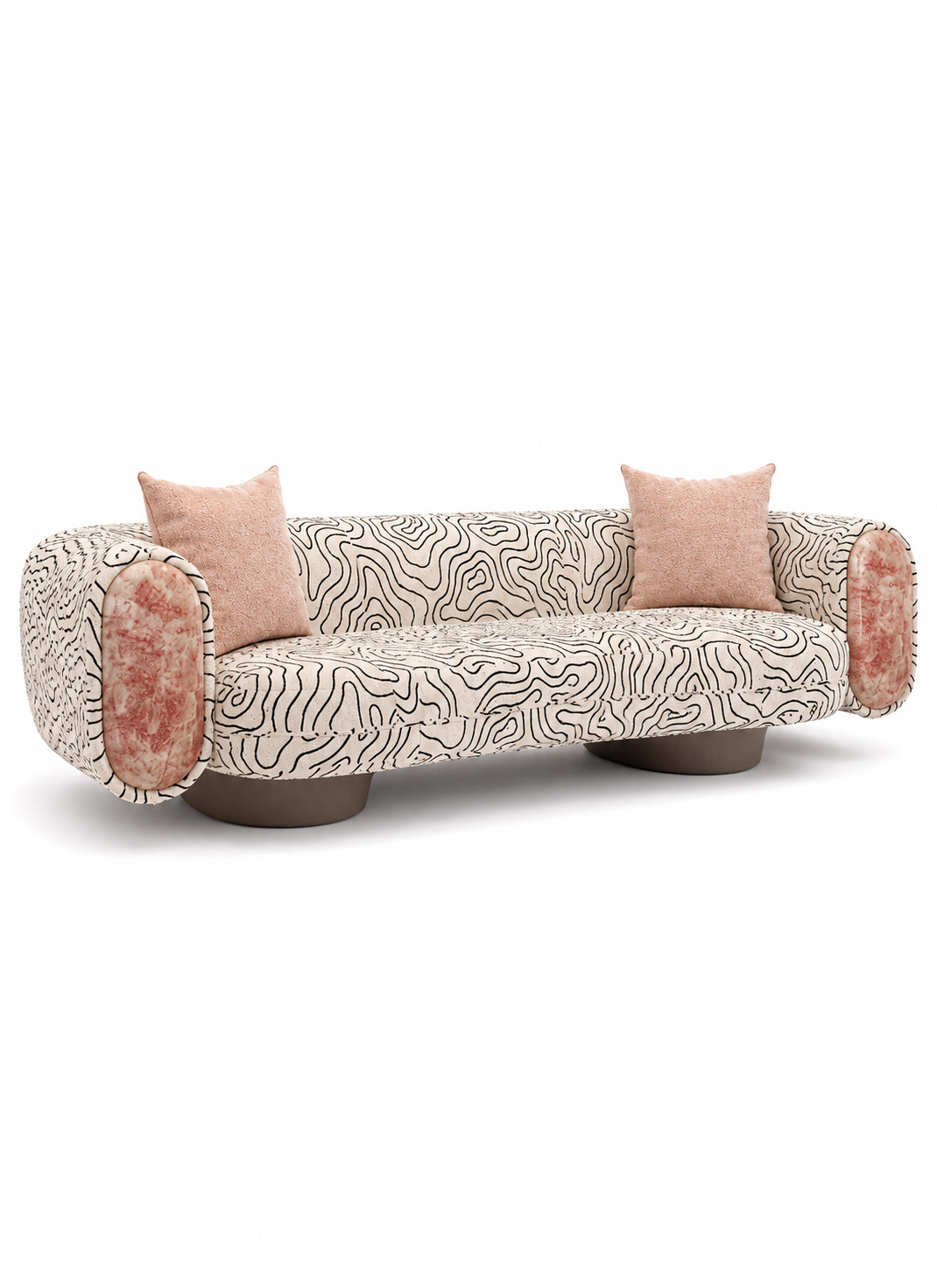 The Yasmine Sofa — Luxury 3+2 Seater Sofa Set