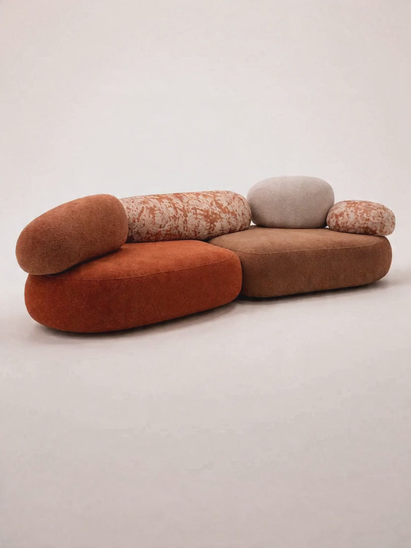 Pebble Modern 5 Seater Sofa