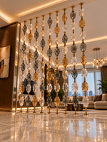 The Prism Oval Divider — Luxury Crystal Bead Divider