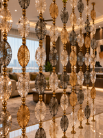 The Prism Oval Divider — Luxury Crystal Bead Divider