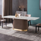 Elevar Modern Luxury Dining Set With Bench