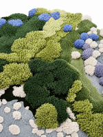 The Riverstone Rug — Luxury Hand-Tufted Organic Landscape Area Rug