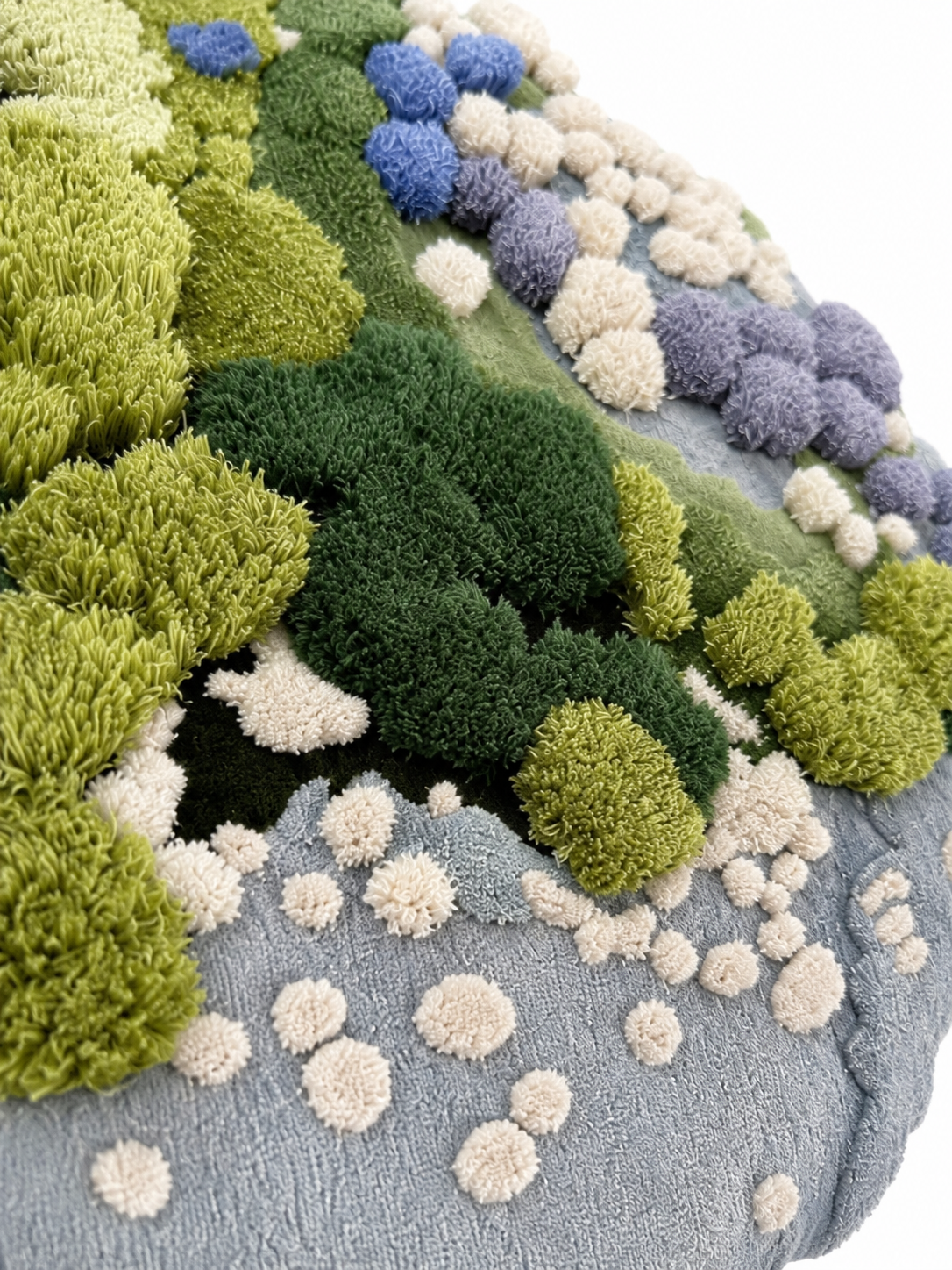 The Riverstone Rug — Luxury Hand-Tufted Organic Landscape Area Rug