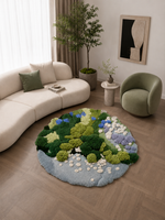 The Riverstone Rug — Luxury Hand-Tufted Organic Landscape Area Rug