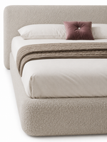 The Ravelle Bed — Luxury Bouclé Upholstered Bed