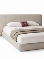 The Ravelle Bed — Luxury Bouclé Upholstered Bed