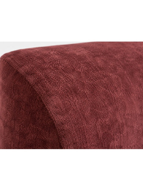 The Veloura Bed — Luxury Curved Upholstered Bed with Integrated Wooden Shelving