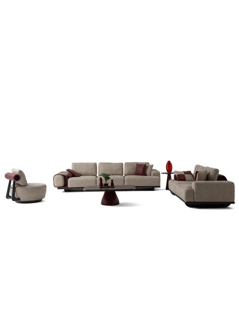 The Rovexa 3+2+1 Sofa Set — Modern Luxury Living Room Furniture Set with Premium Bouclé Upholstery
