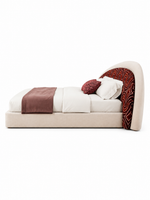 The Gavielle Bed — Luxury Sculptural Upholstered Bed