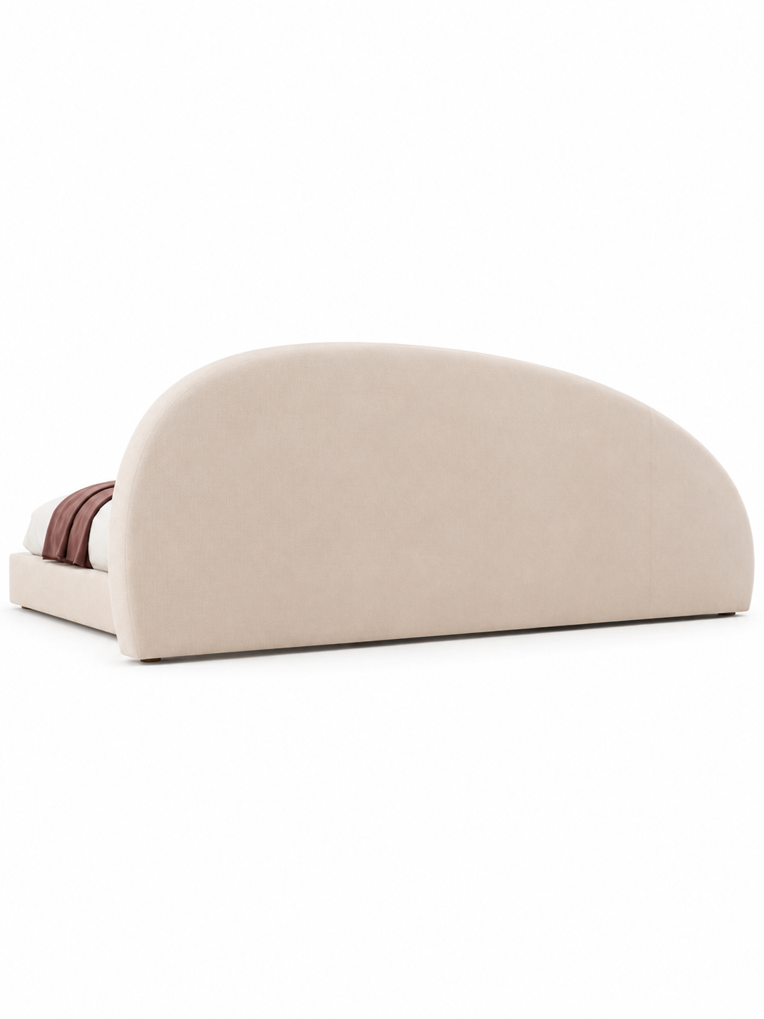 The Gavielle Bed — Luxury Sculptural Upholstered Bed