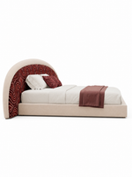 The Gavielle Bed — Luxury Sculptural Upholstered Bed