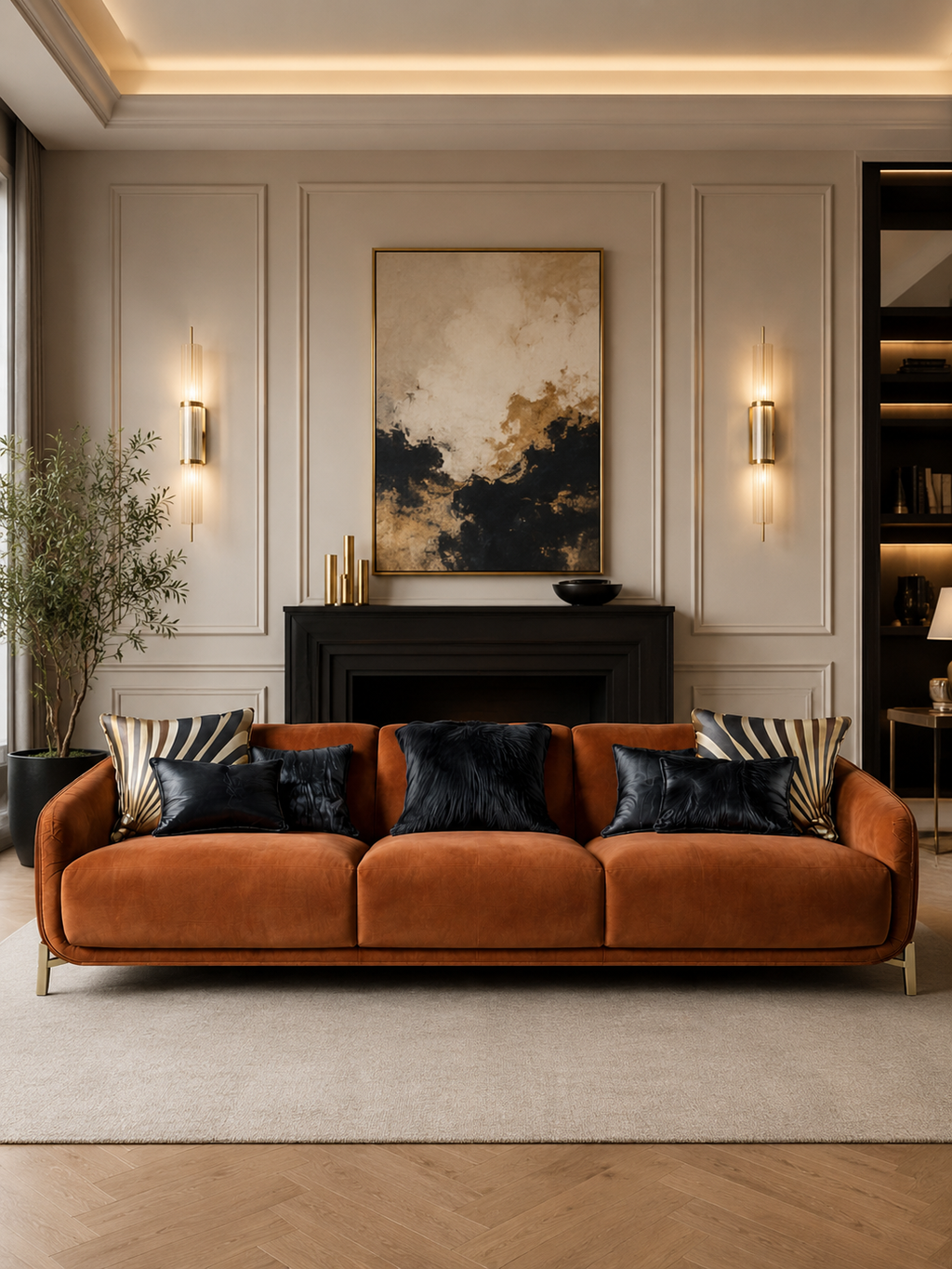 Clifton Modern Sofa Set