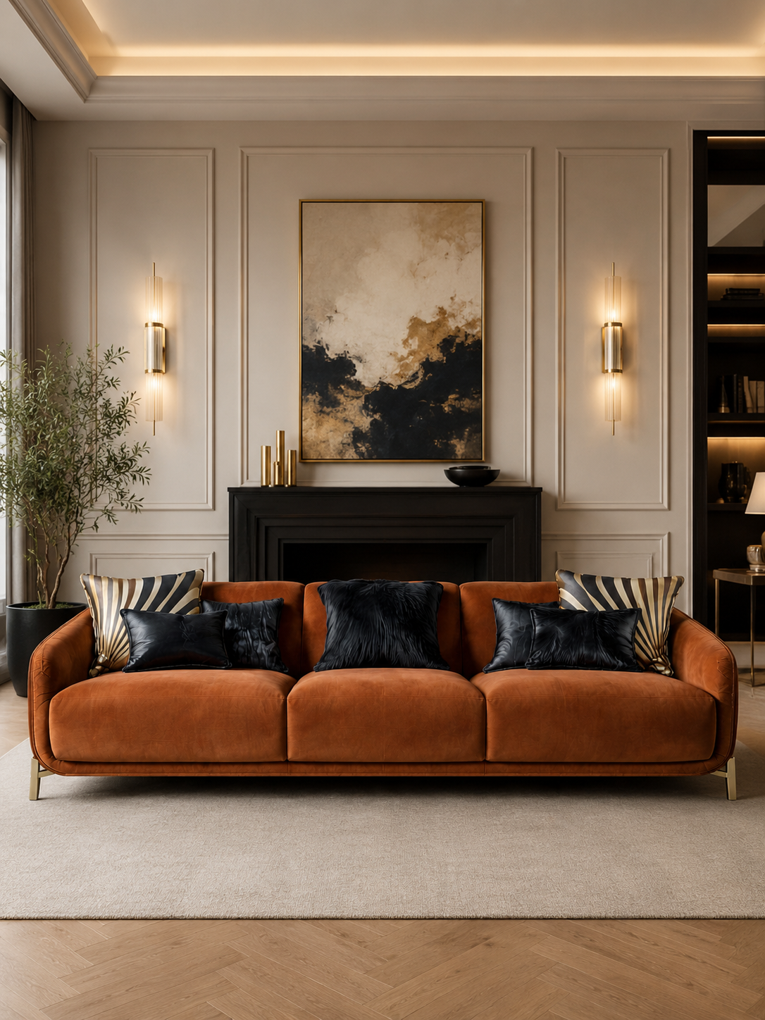 Clifton Modern Sofa Set