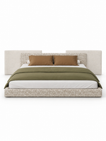The Yveline Bed — Luxury Upholstered Platform Bed