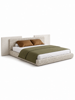 The Yveline Bed — Luxury Upholstered Platform Bed