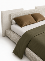 The Yveline Bed — Luxury Upholstered Platform Bed