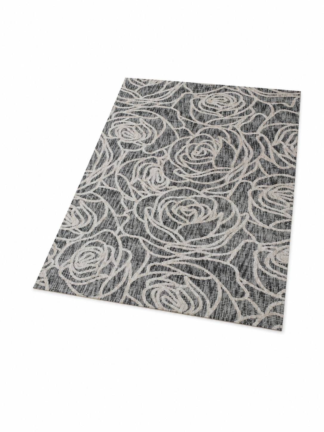 The Roselle Rug — Luxury Floral Polyester Rug