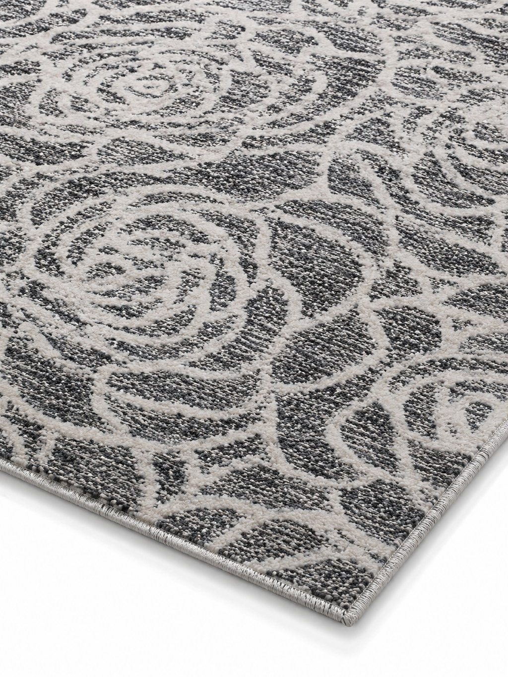 The Roselle Rug — Luxury Floral Polyester Rug