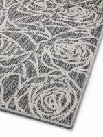 The Roselle Rug — Luxury Floral Polyester Rug