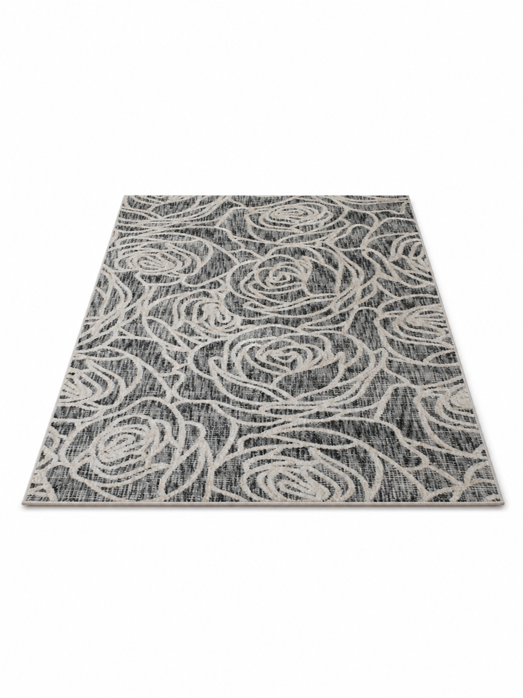The Roselle Rug — Luxury Floral Polyester Rug