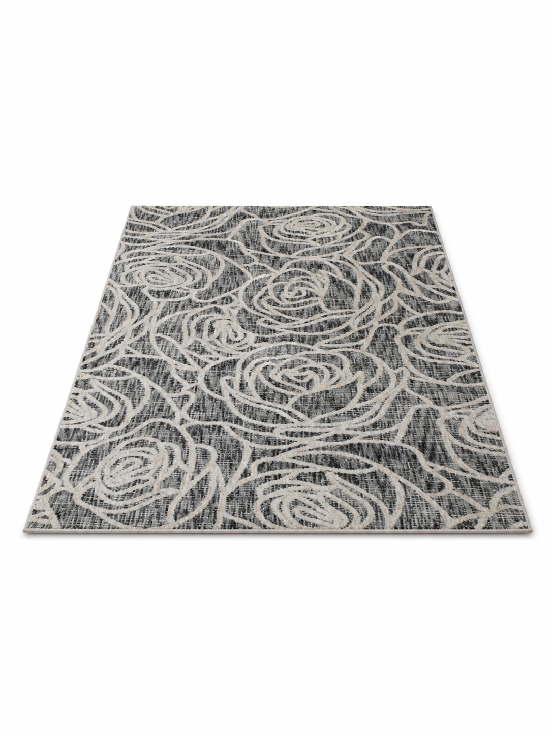 The Roselle Rug — Luxury Floral Polyester Rug