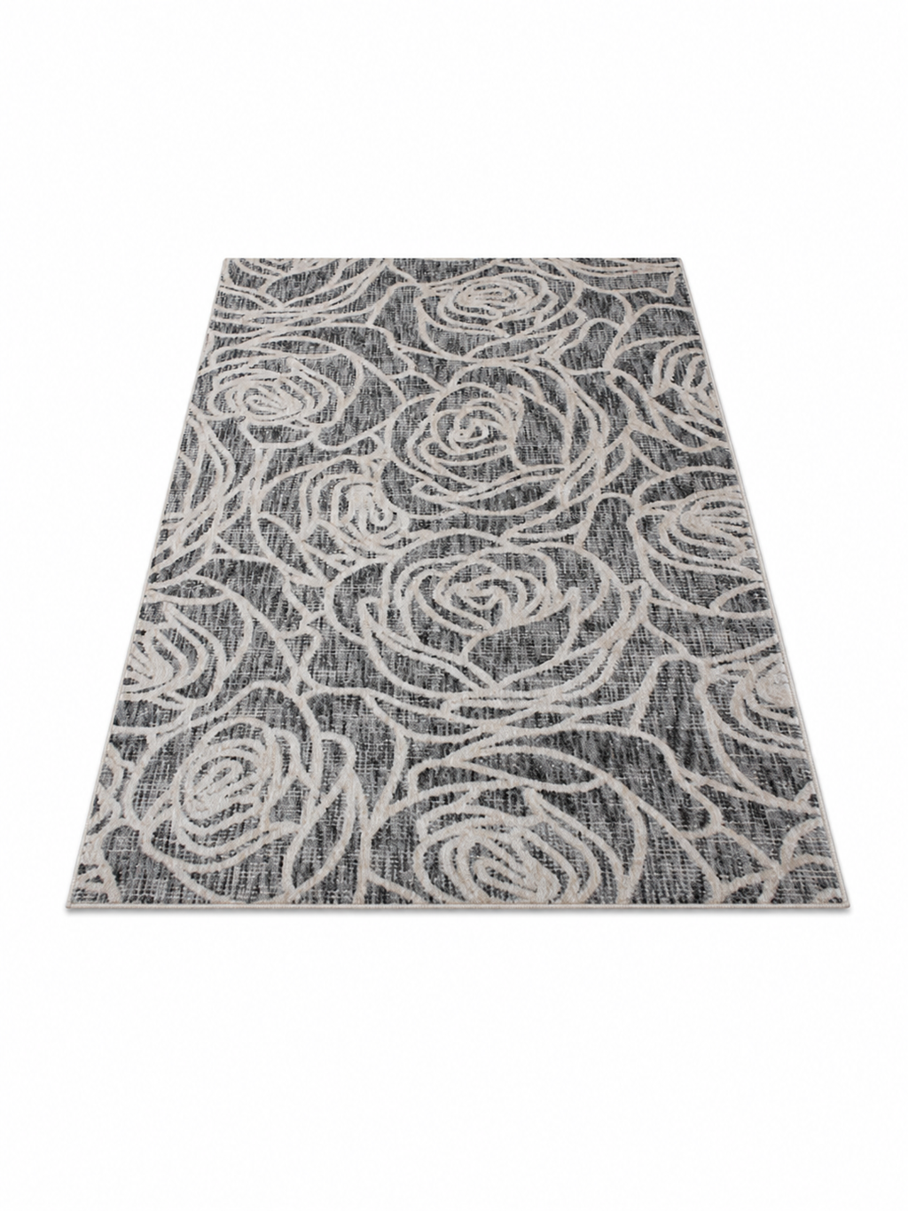 The Roselle Rug — Luxury Floral Polyester Rug