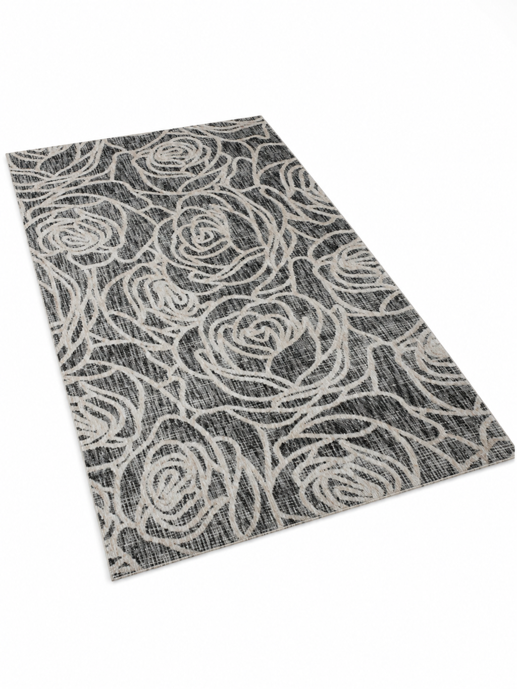 The Roselle Rug — Luxury Floral Polyester Rug