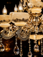 The Pavellia Royale Chandelier — Luxury Ornate Crystal Candle-Style Pendant