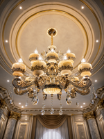The Pavellia Royale Chandelier — Luxury Ornate Crystal Candle-Style Pendant
