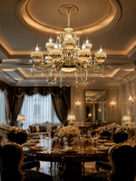 The Pavellia Royale Chandelier — Luxury Ornate Crystal Candle-Style Pendant