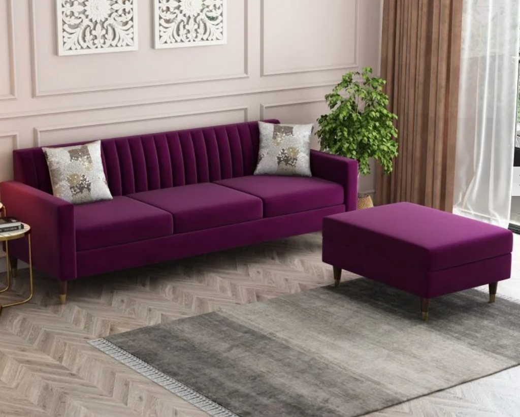 Ela Modern Minimilist L-Shaped Sofa
