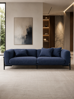 Kelva 3 Seater Modern Curvy Sofa