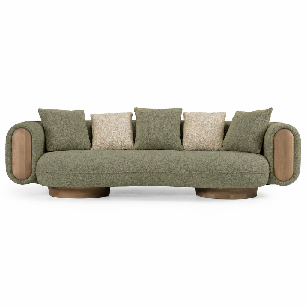 Vasa Modern Luxury Curvy Seater Sofa Set