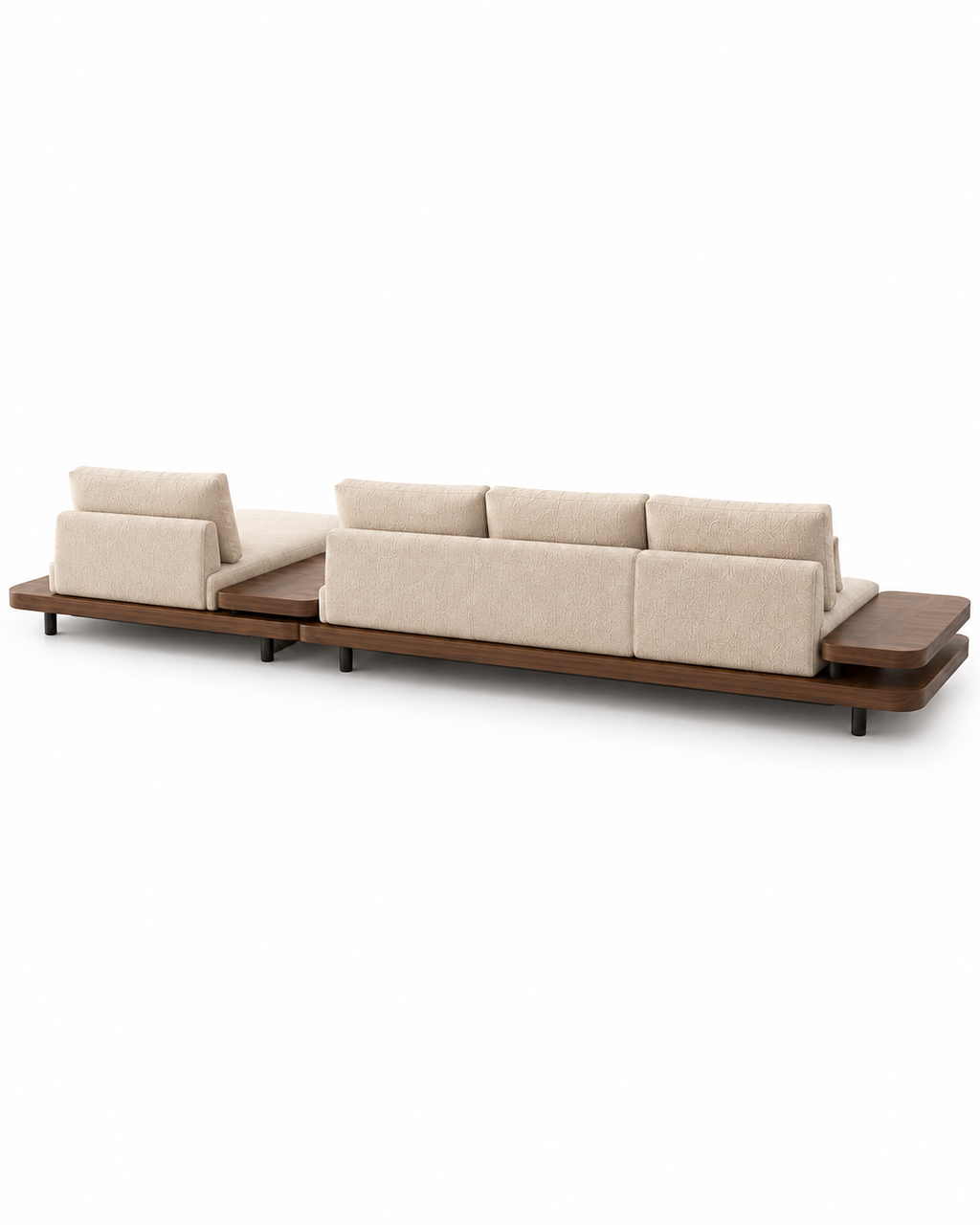The Arven Sofa — Luxury Solid Wood Modular Chaise Sofa