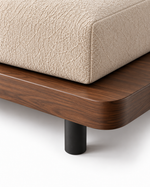 The Arven Sofa — Luxury Solid Wood Modular Chaise Sofa